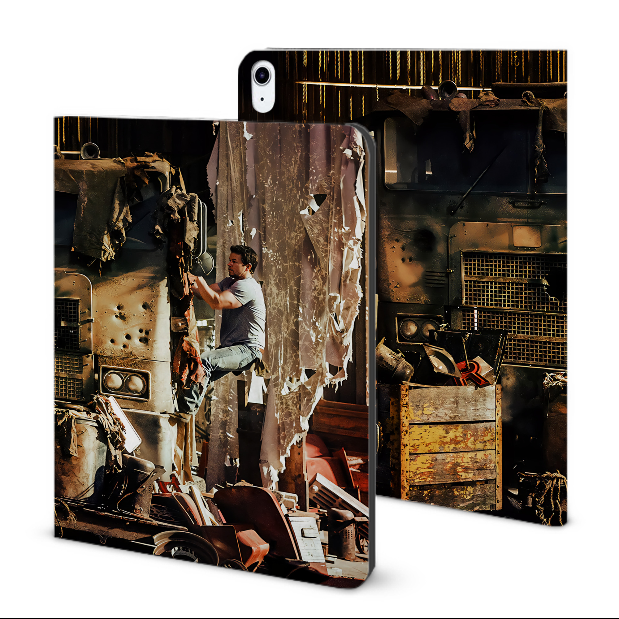 （画像用） Transformers トランスフォーマー IPad ケース ブック型 PUレザー TPU 耐衝撃 軽量 薄型 ペン収納なし 全面保護 IPad 各モデル対応